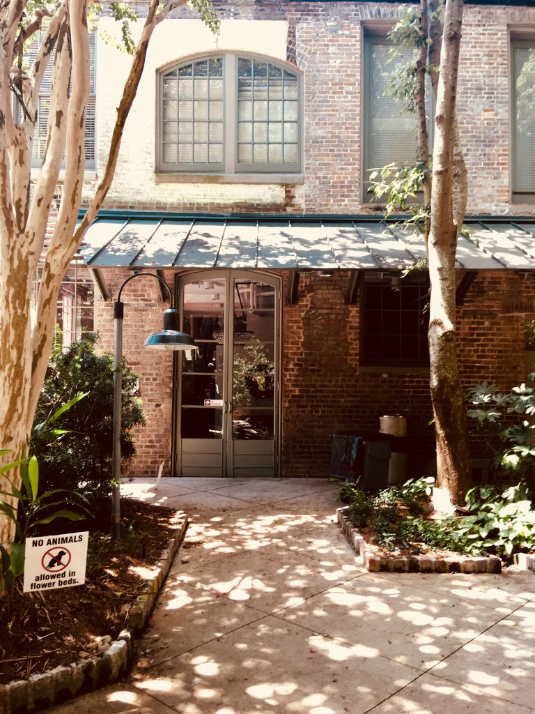 Cotton Mill Condos courtyard - New Orleans