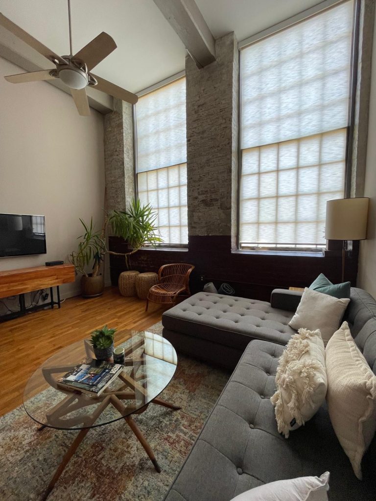 Furnished loft in Warehouse District New Orleans